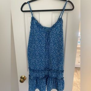 LIGHTLY WORN - cute little dress - can be worn as dress or cover-up!